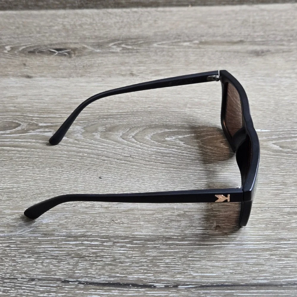 Knockaround Premiums Black Matte Rose Gold Polarized Sunglasses